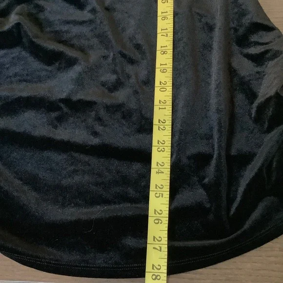 Sundance Womens XXL Black Velvet Wrap Front V-Neck Long Sleeve Blouse Top - Picture 9 of 9